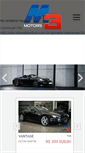 Mobile Screenshot of m3motors.com.br